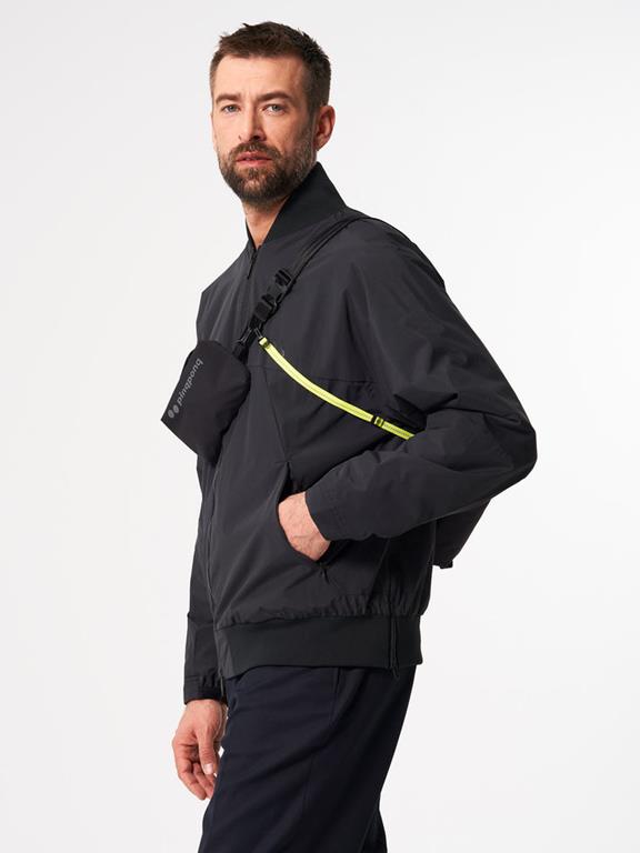 pinqponq Hip Bag Aksel Solid Black
