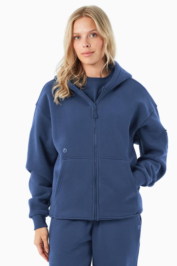 Hoodie Full Zip Jenna Navy