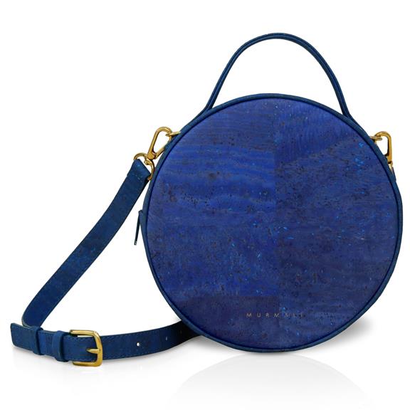 Murmali Round Shoulder Bag Beta Cork Blue