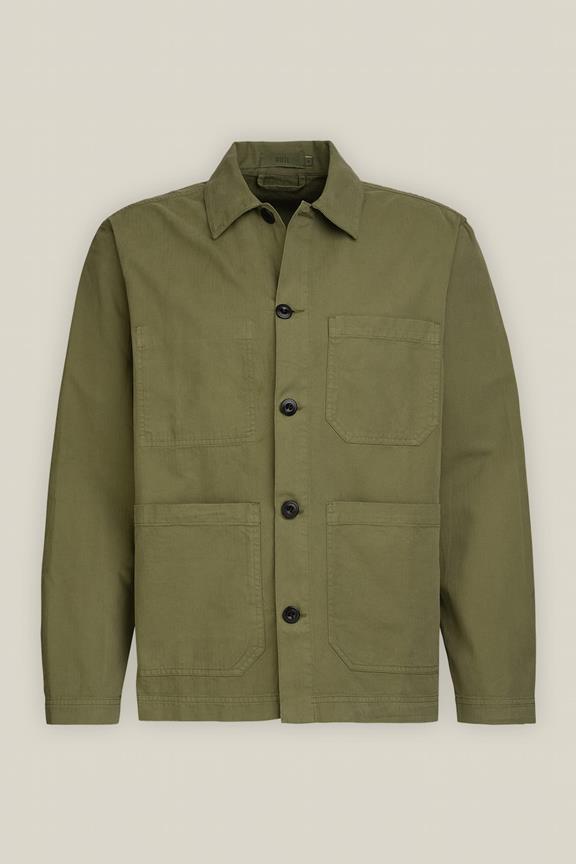 Utility-Jas In Olijfgroen