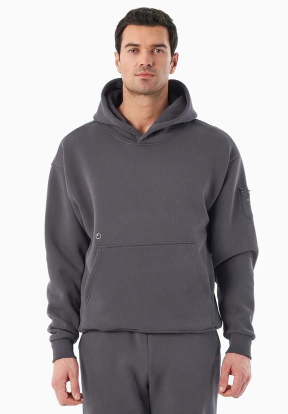 Hoodie Harvinn Schaduwgrijs
