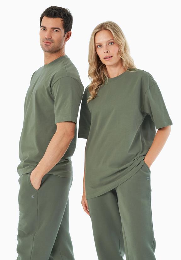 ORGANICATION T-Shirt Tussem Olive