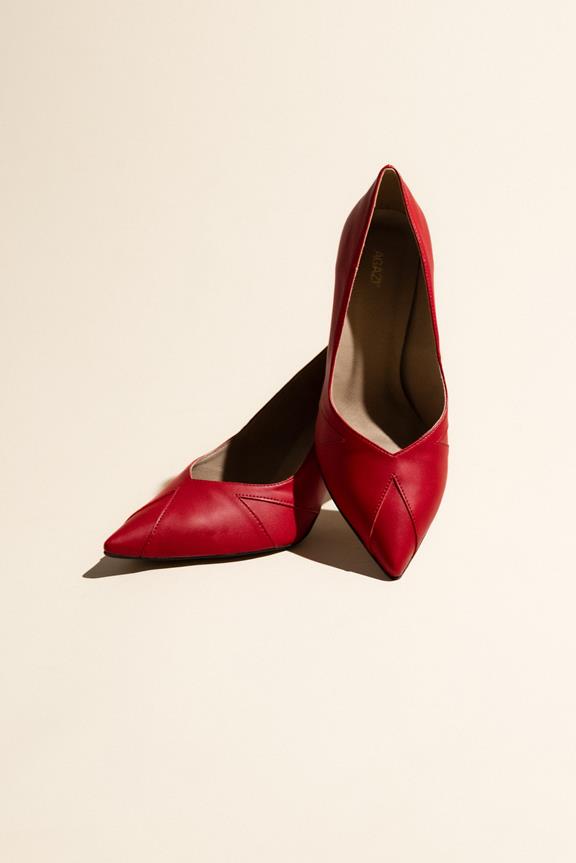 AGAZI Pumps Ivo Midi Rot