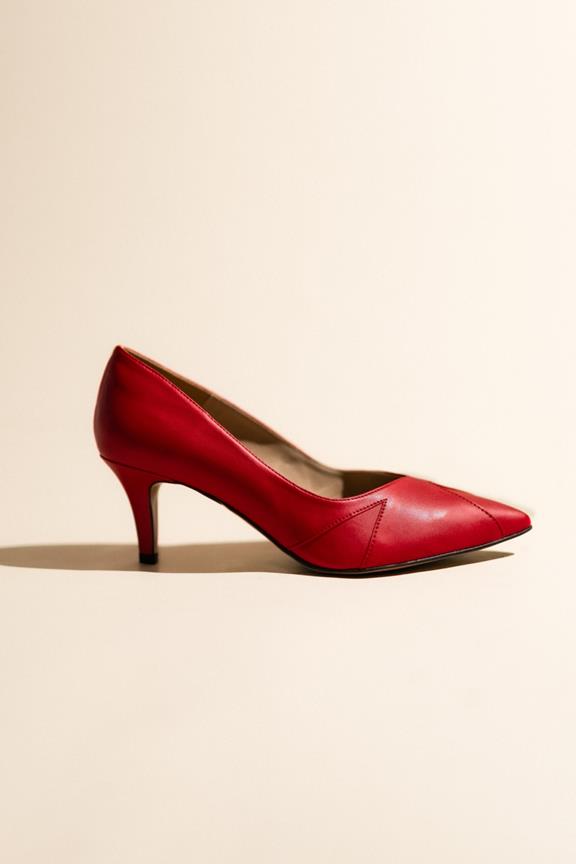 Pumps Ivo Midi Red