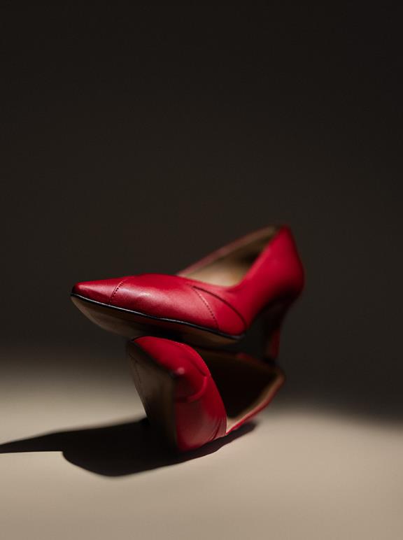 AGAZI Pumps Ivo Midi Rot