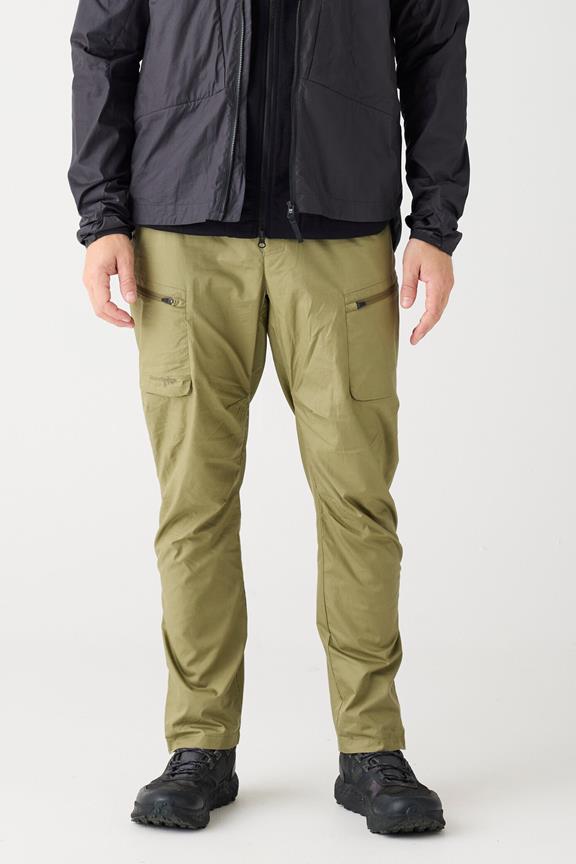 Broek Met Ventilatieopeningen, Ripstop, 90 Cm, Verbrand Olijfgroen