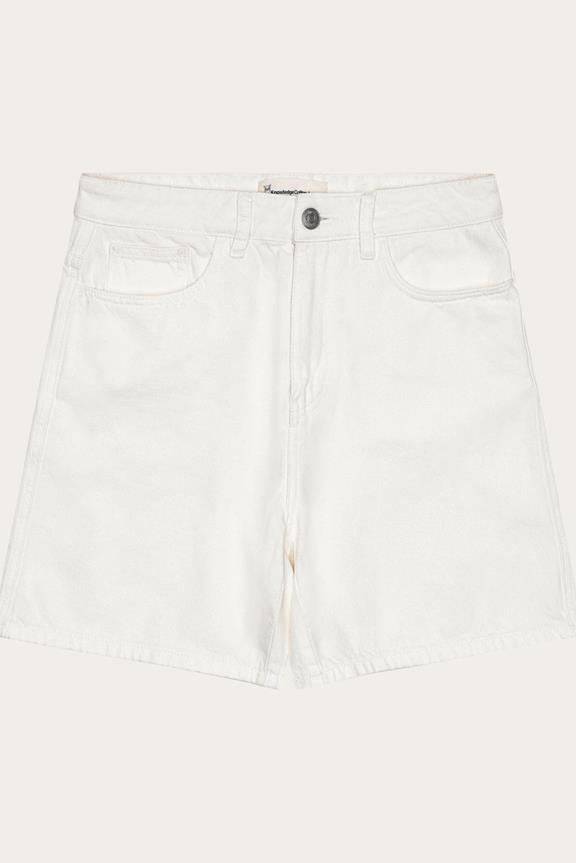 Shorts Gale Straight Twill Egret White