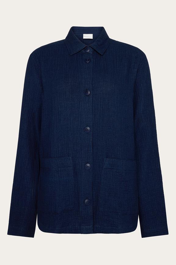 Overshirt Dobby Indigo