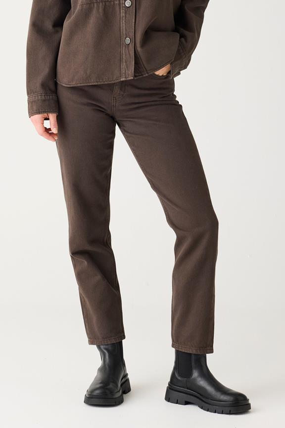 Pants Stella  Slim Twill Chocolate Torte