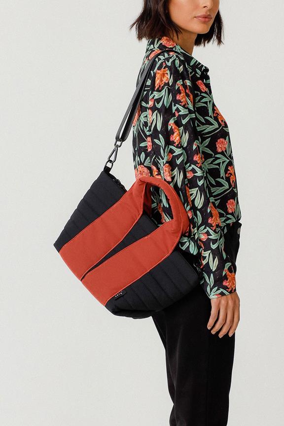 Sac Oliva Noir/Rouge