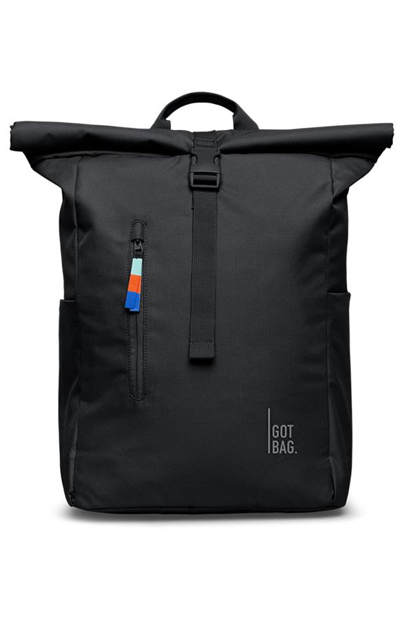 Backpack Rolltop Easy Schwarz