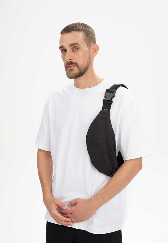 MELA Hip Bag Fanny Pack All Black