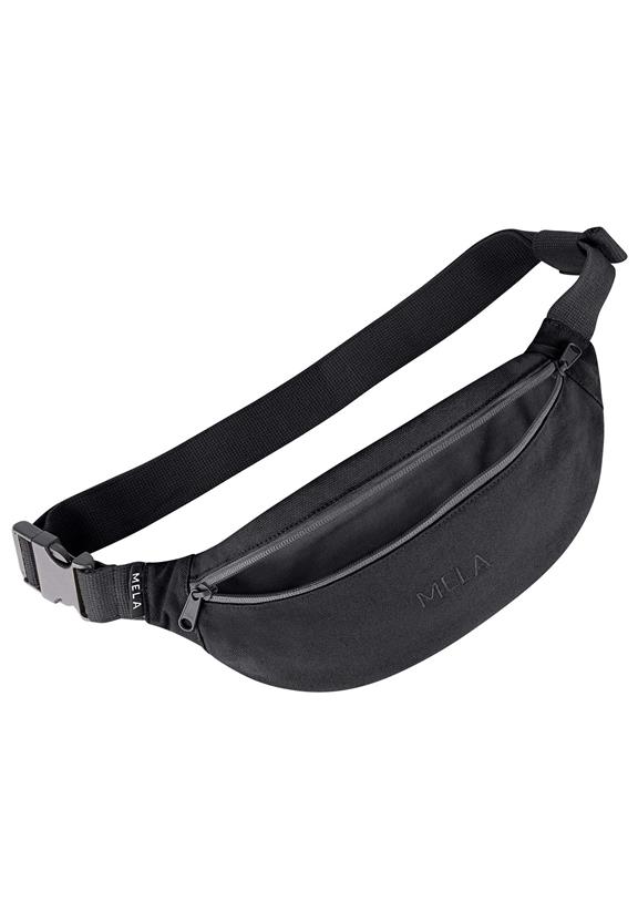 MELA Hip Bag Fanny Pack All Black