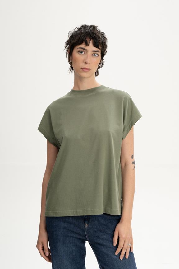 T-Shirt Madhu Thyme Green