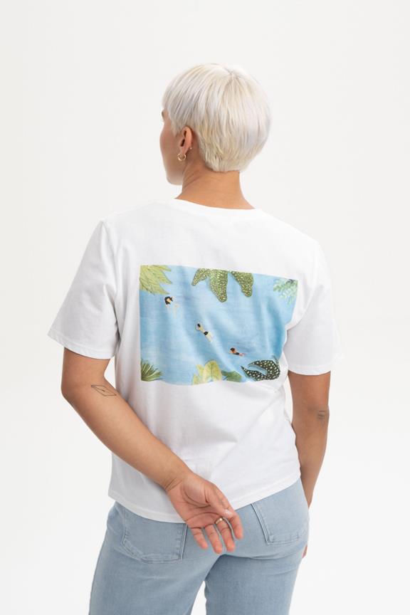 T-Shirt Artist Edition Atelier Mave White Secret Lake