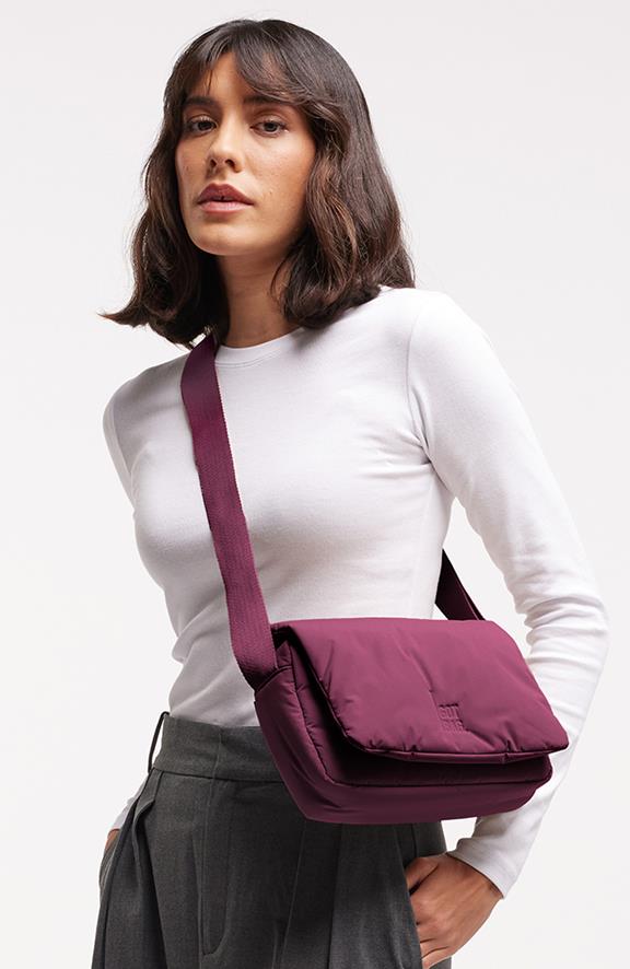 Crossbodytas Cloud Burgundy
