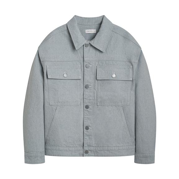 Dawn Denim Jacket Dune Boxy Recycled Blue