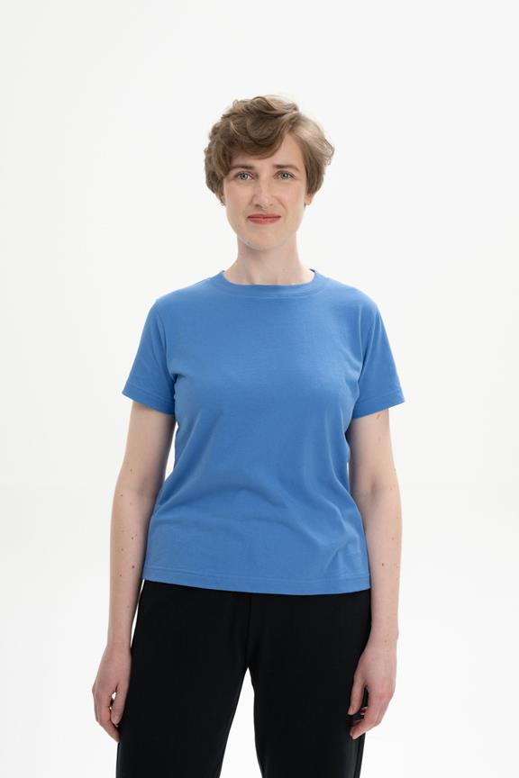 T-Shirt Khira Azurblau