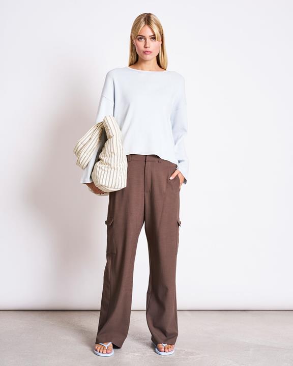 JAN 'N JUNE Light Knit Jumper Williamsburg Ice Blue