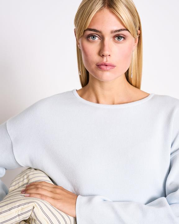 JAN 'N JUNE Light Knit Jumper Williamsburg Ice Blue