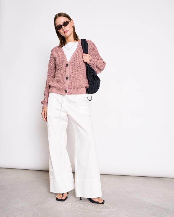 JAN 'N JUNE Cardigan Lena Mauve