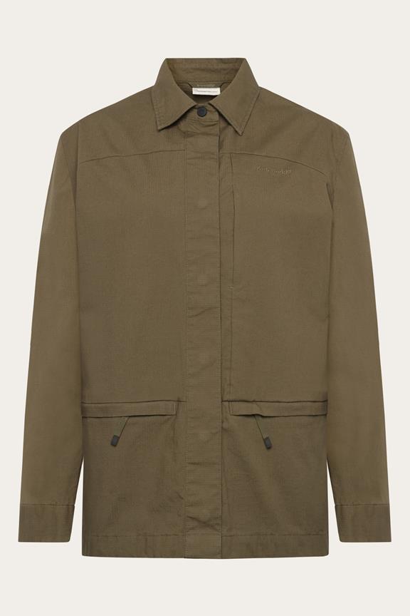 Surchemise Femme Ripstop Vert Olive Brûlé Surchemise Femme Ripstop Vert Olive Brûlé