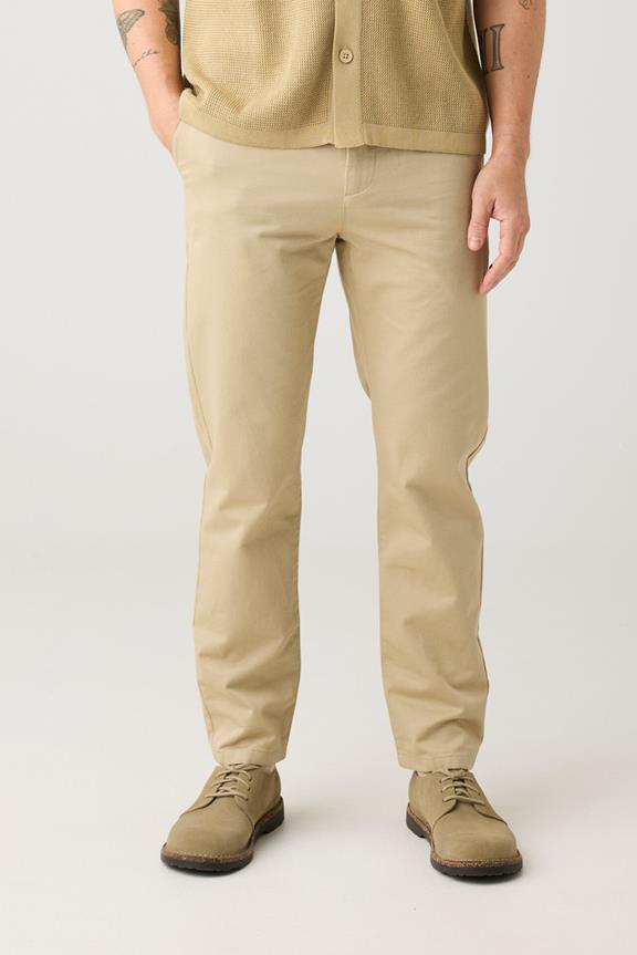 Chino Broek Chuck Regular Twill Beige