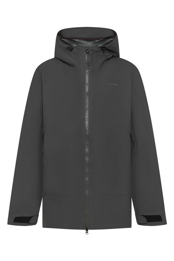 Jas Met Ventilatieopeningen, Canvas 200 Shell, Zwart Gitzwart