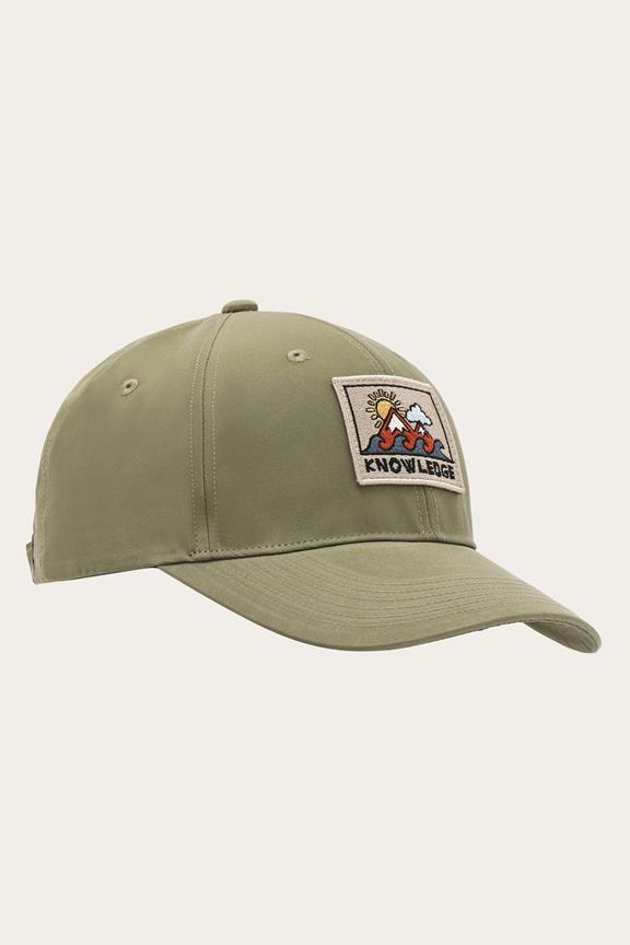 Cap Vent Canvas 200 Badge Burned Olive