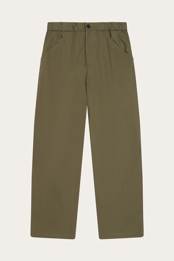 Hose Damen Sky Relaxed Vent Ripstop 90 Burned Olive