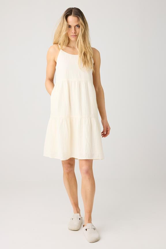 Dress Slub Strap Egret White