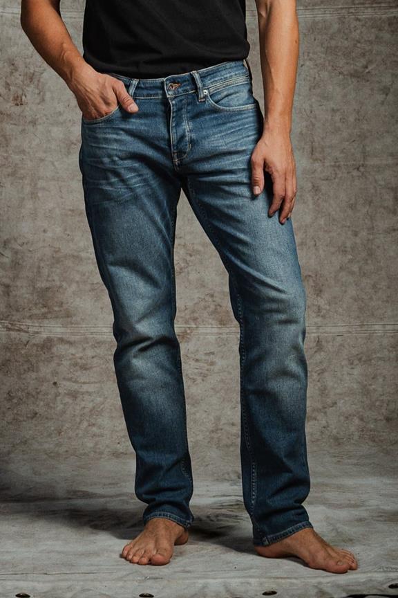 Jim Regular Slim Jeans, Donkerblauw