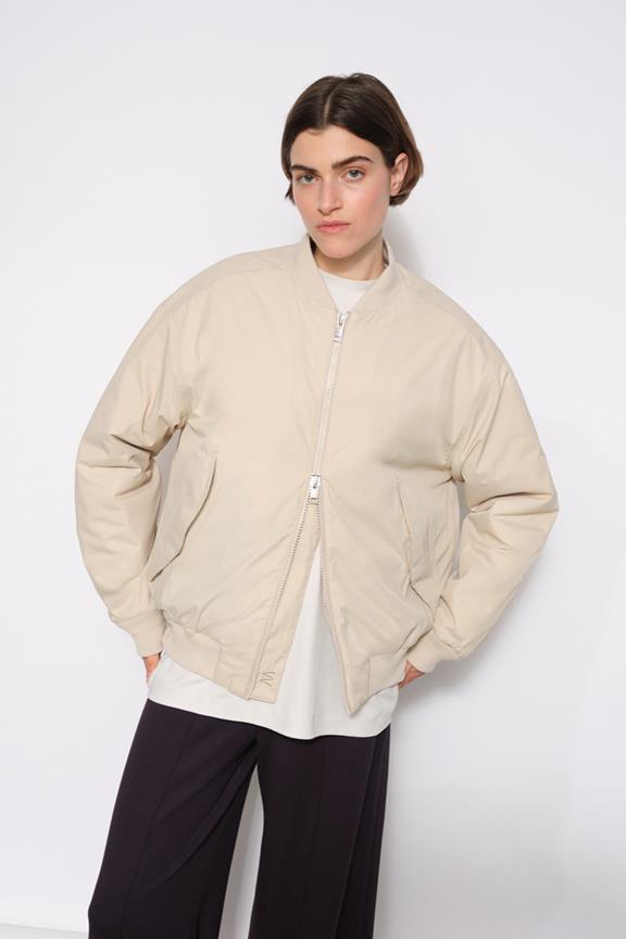 Blouson Aviateur Salia Sable Foncé