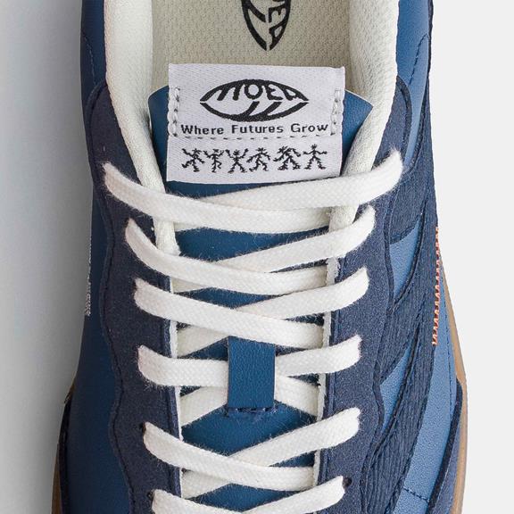 MoEa Sneaker Flow Full Blue Mushroom