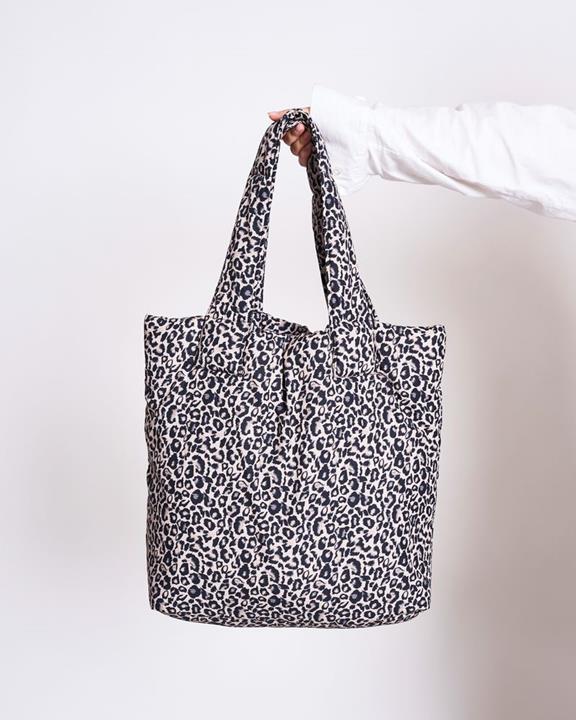 JAN 'N JUNE Bag Padded Shopper Smol Leo Print