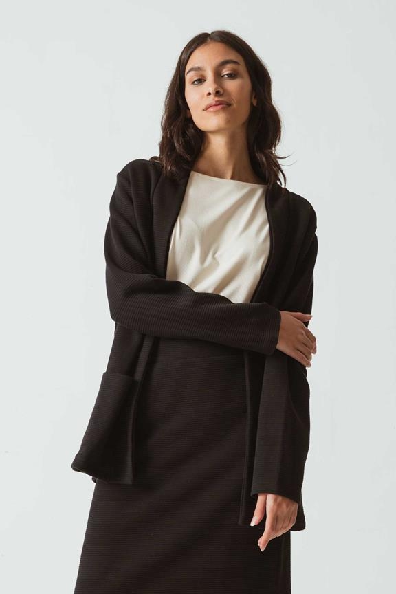 Cardigan Leundia Dark Gray