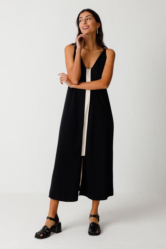 SKFK Kleid Zaine Schwarz/Weiß