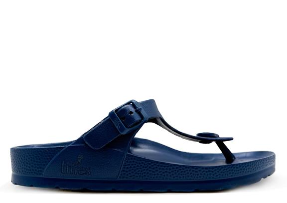 thies Sandale Ecofoam Zehensteg Navy
