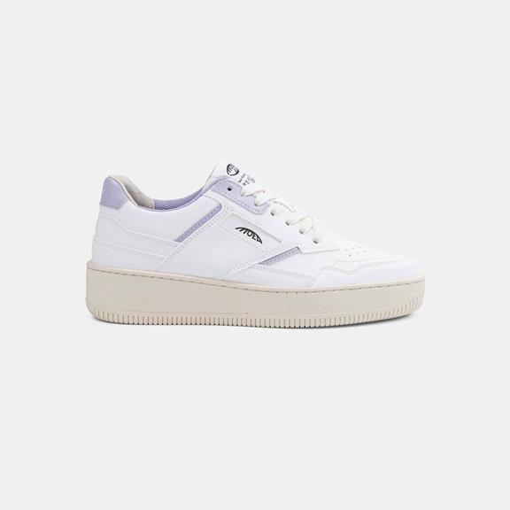 MoEa Sneaker Origin White & Lila Apple