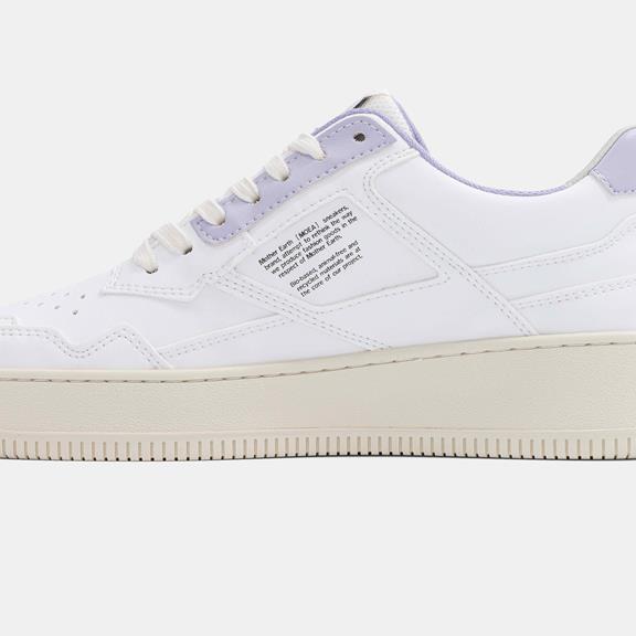 MoEa Sneaker Origin White & Lila Apple
