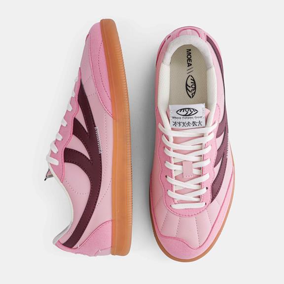 MoEa Sneaker Flow Pink & Wine Corn