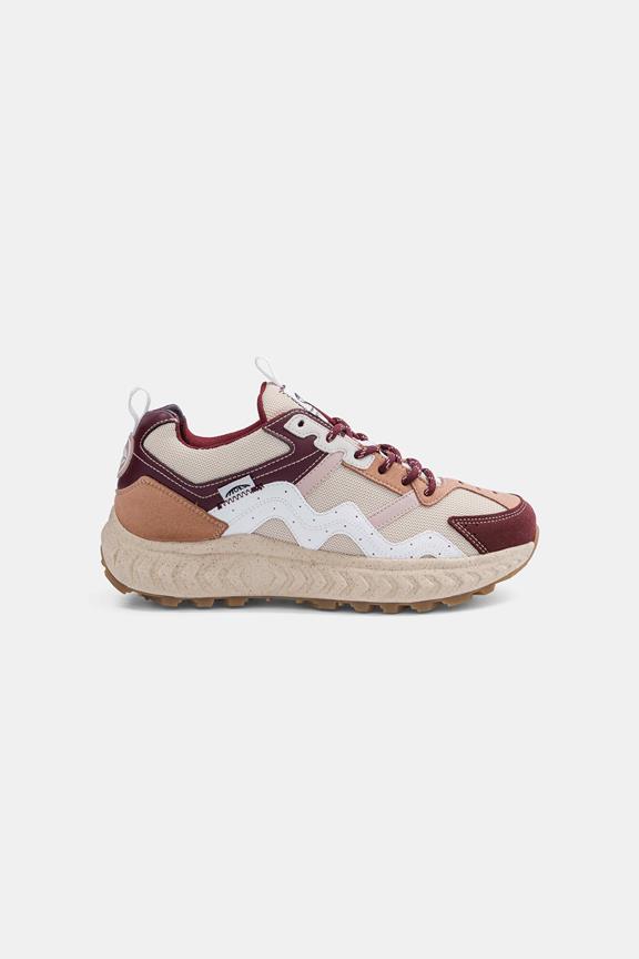Sneakers Dune Beige & Wine Grapes