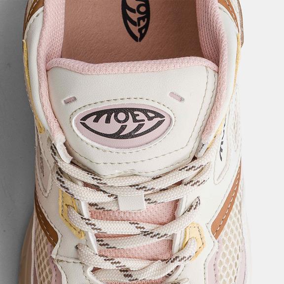 MoEa Sneakers Rush Roze & Gele Ananas
