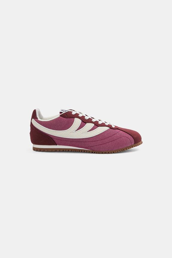 Sneakers Rise Bordeaux & Beige Mushroom
