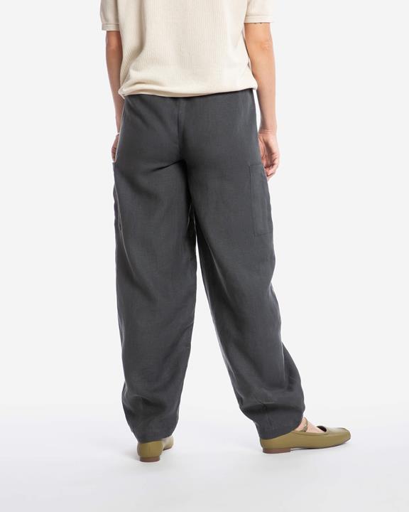 MATONA Broek Met Rechte Pijpen, Zwart