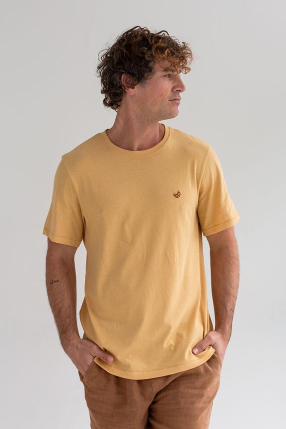 T-Shirt Qalito Curry Gelb