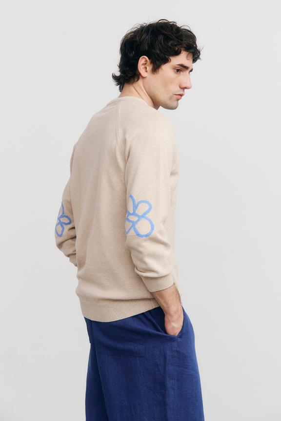 Knit Sweater Lightweight Beige