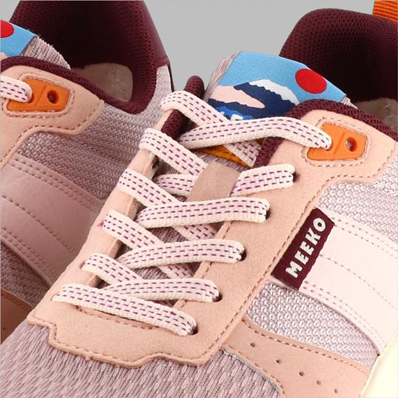 MEEKO Sneakers Pongo Pastelroze