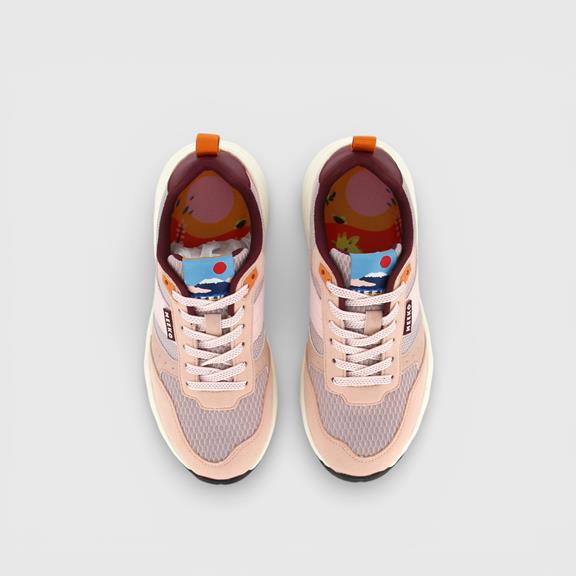 MEEKO Sneakers Pongo Pastelroze