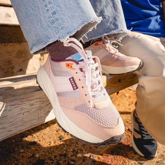 MEEKO Sneakers Pongo Pastelroze